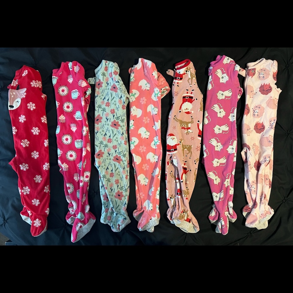 Toddler Girls Fleece Pajamas